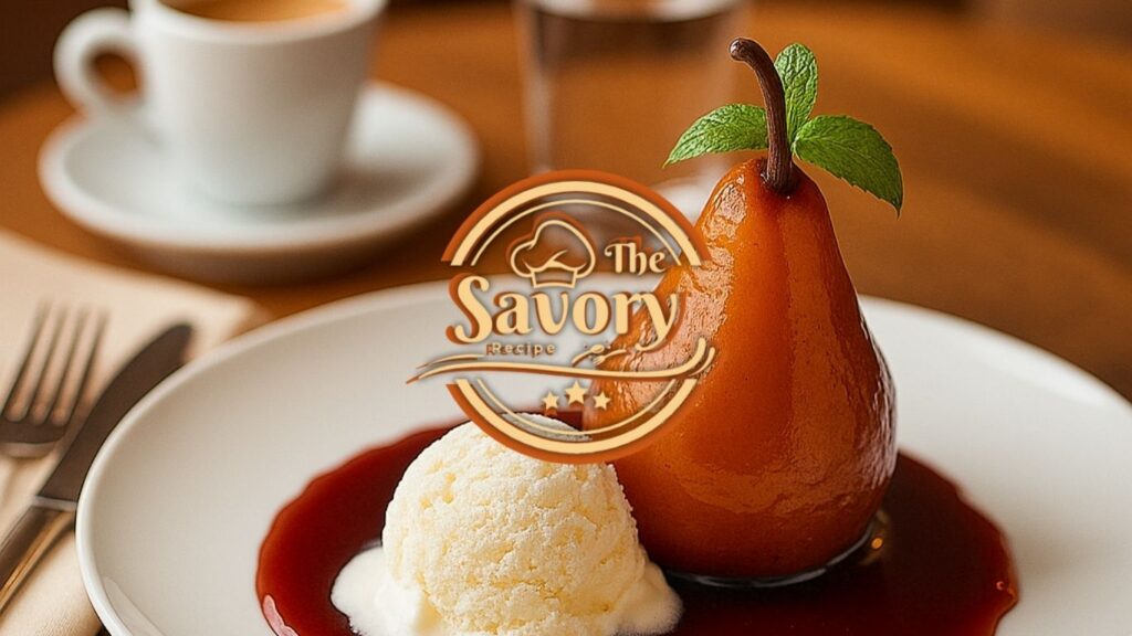 Honey-Poached Pears